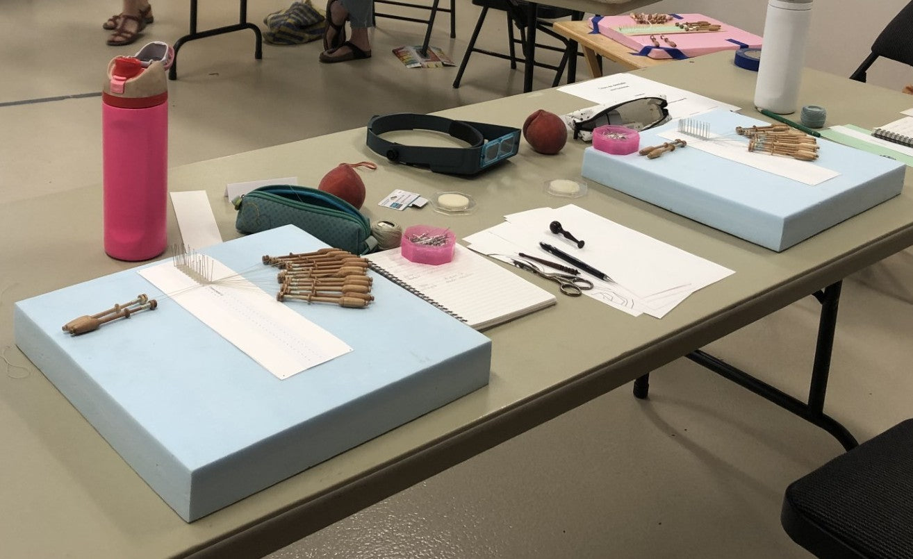 Atelier de dentelle aux fuseaux (niveau débutant)