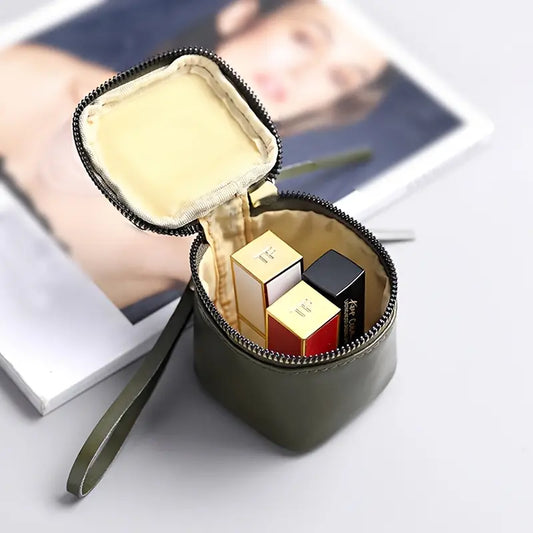 Zippered Accessory Pouch Cube