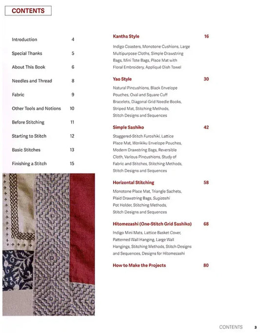 Modern Sashiko: 26 Mixed-Style Sashiko Projects for Everyday Items