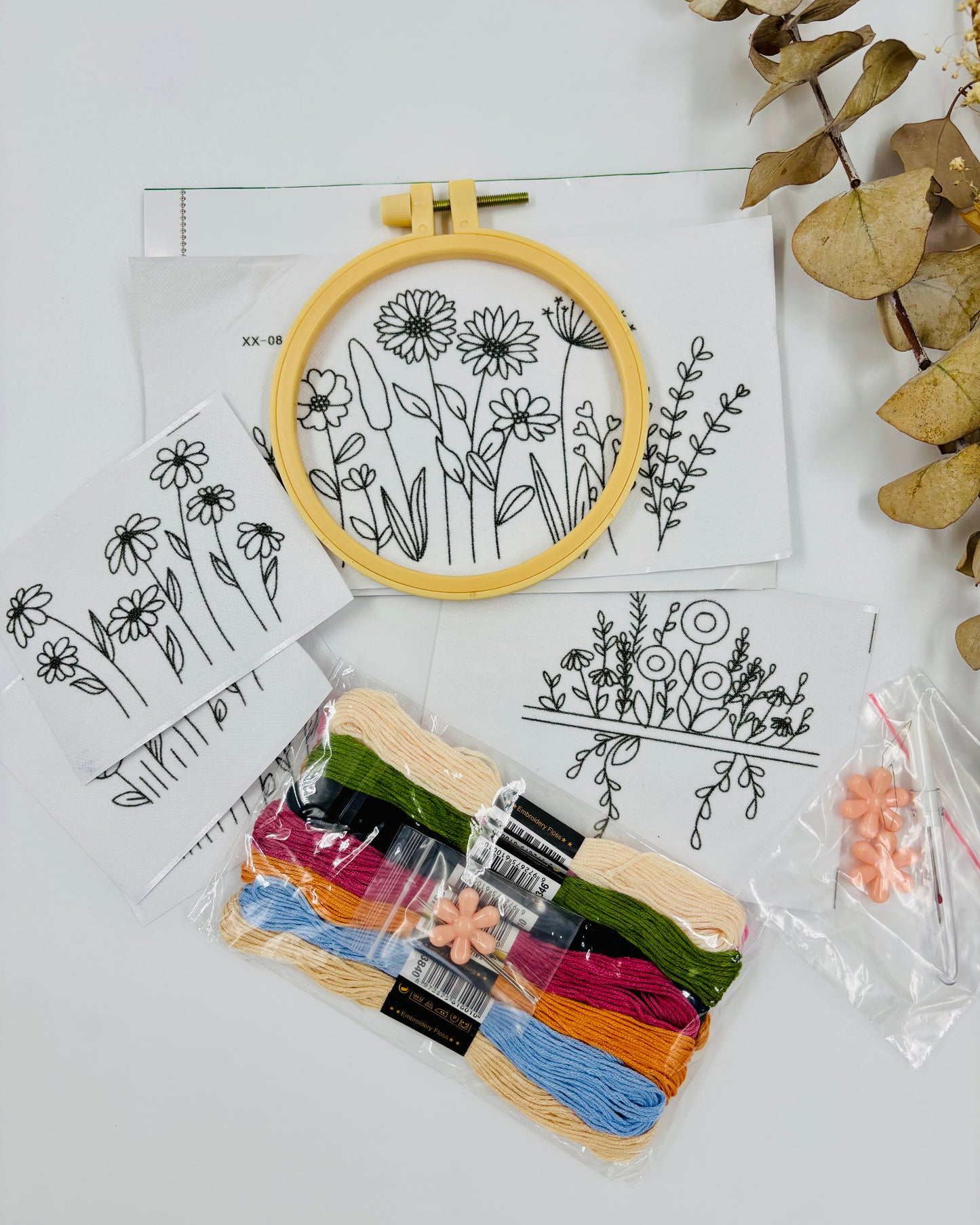 Peel n' Stick Embroidery Kit