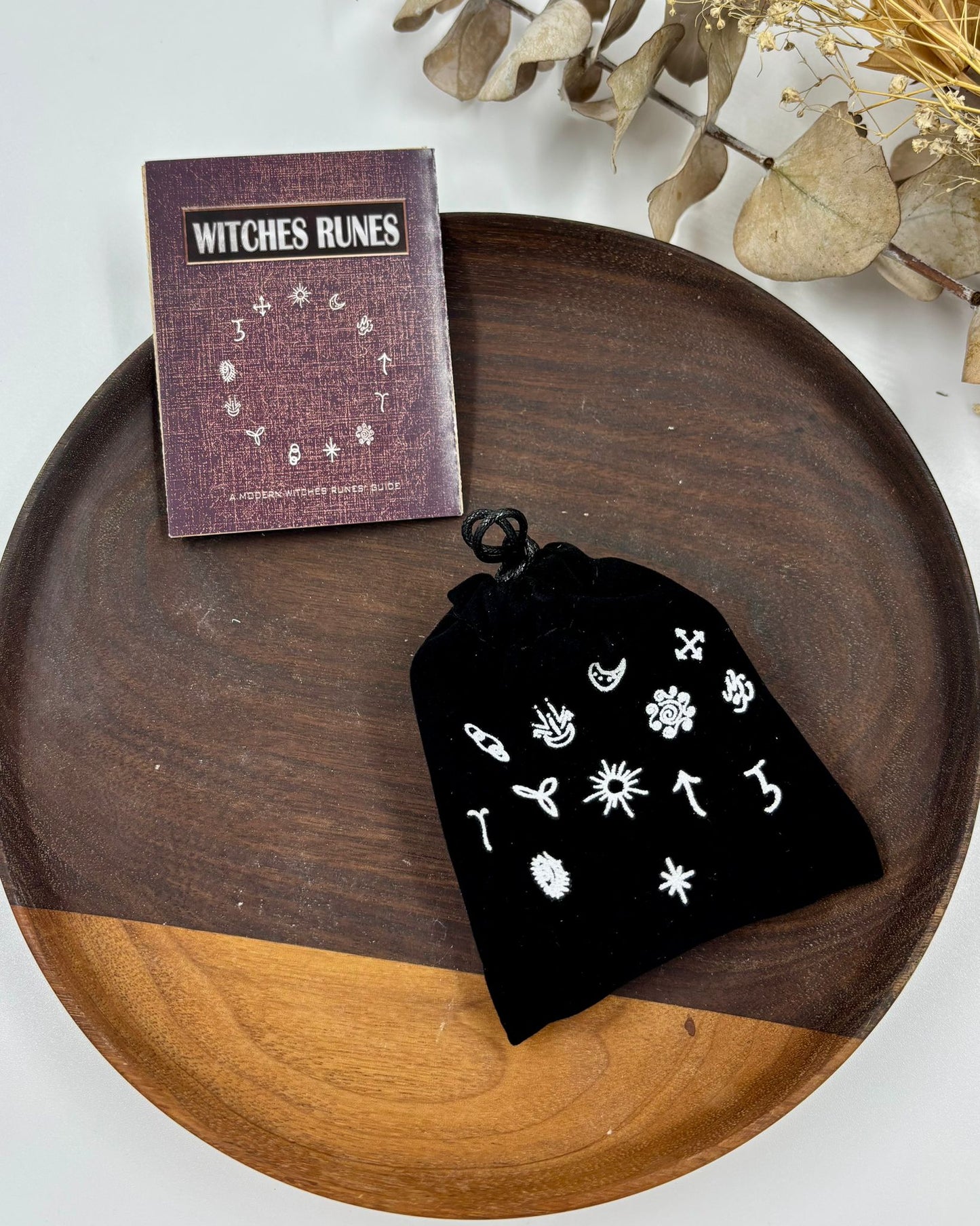 Wood Runes Stone Set