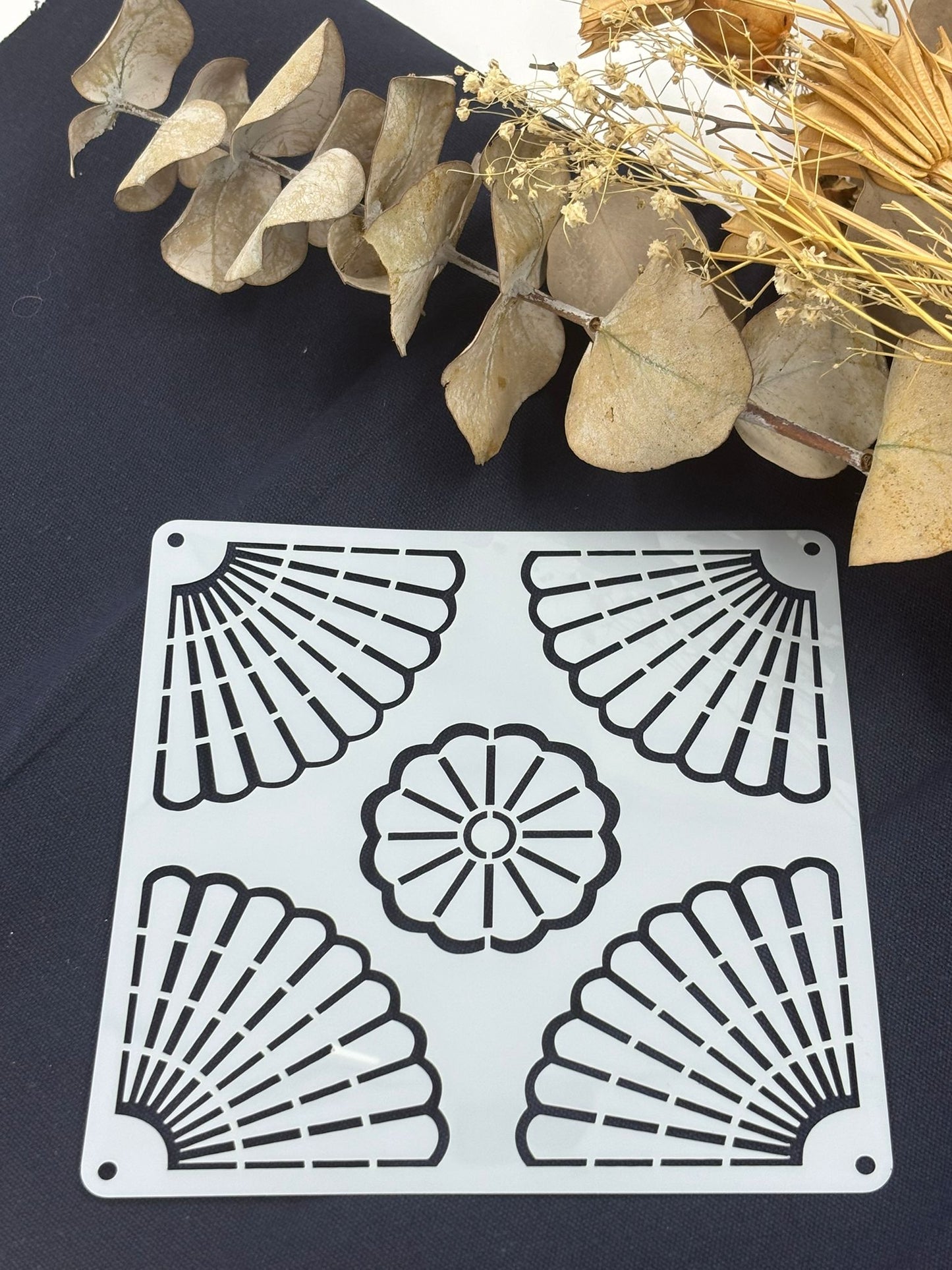 Sashiko stencil