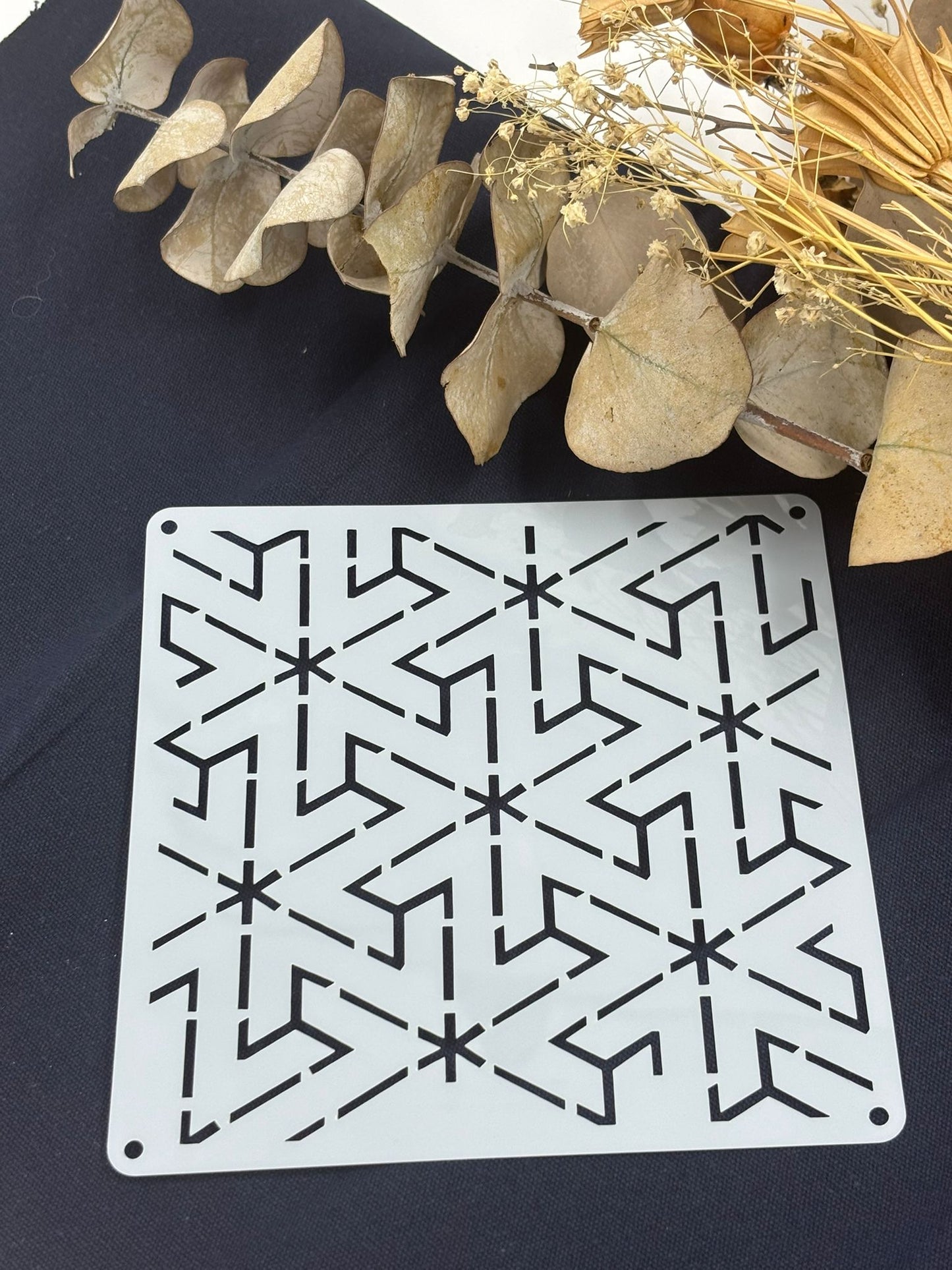 Sashiko stencil