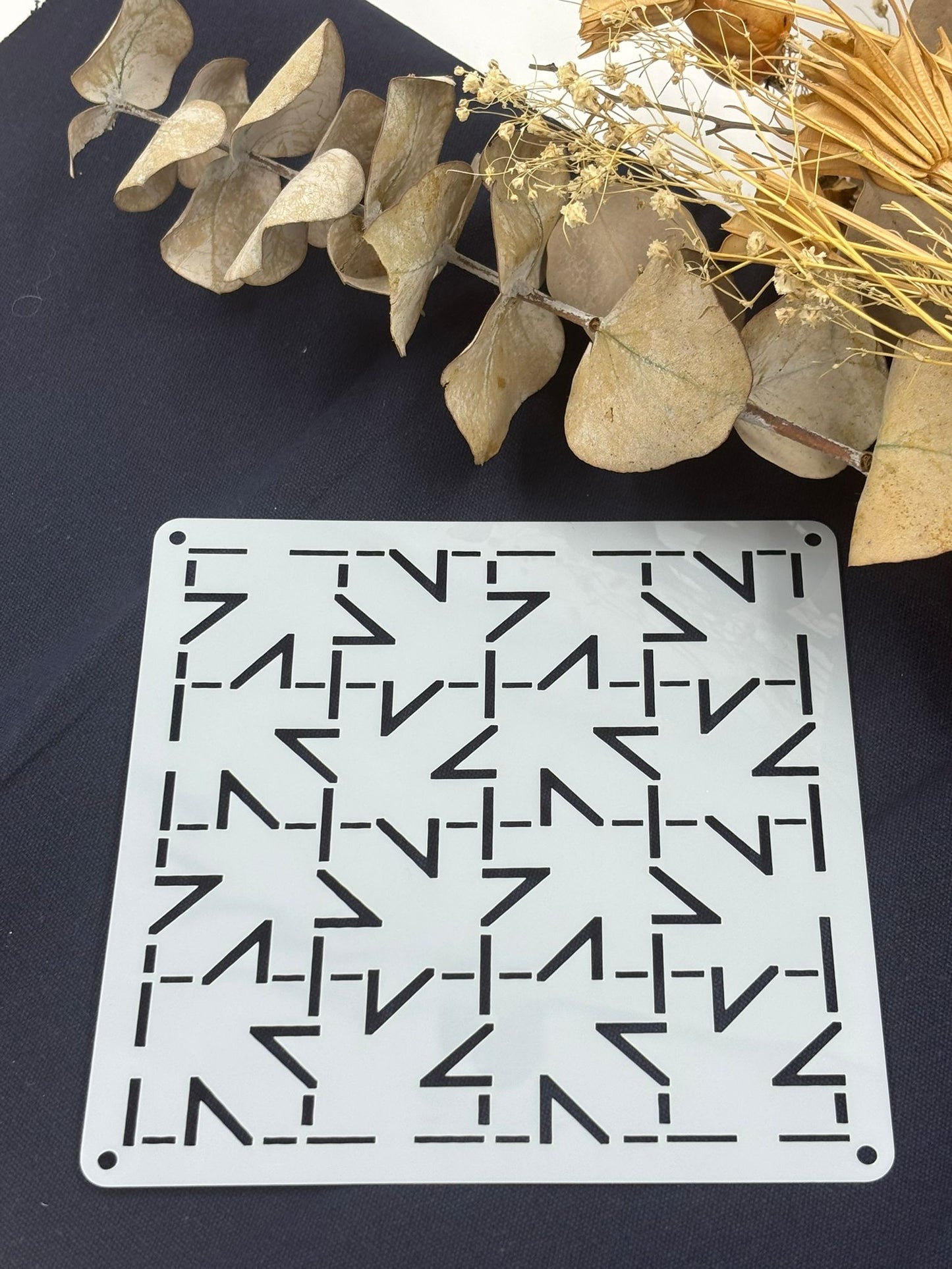 Sashiko stencil