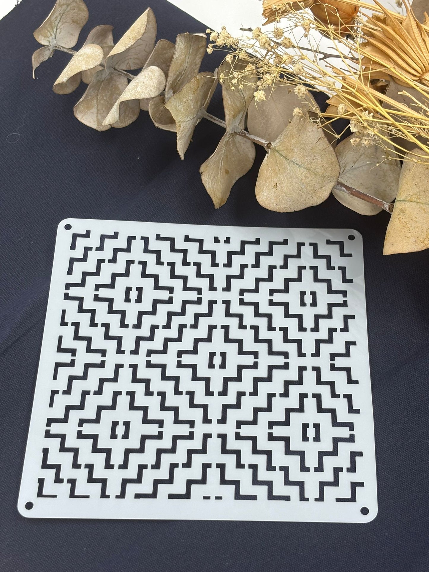 Sashiko stencil