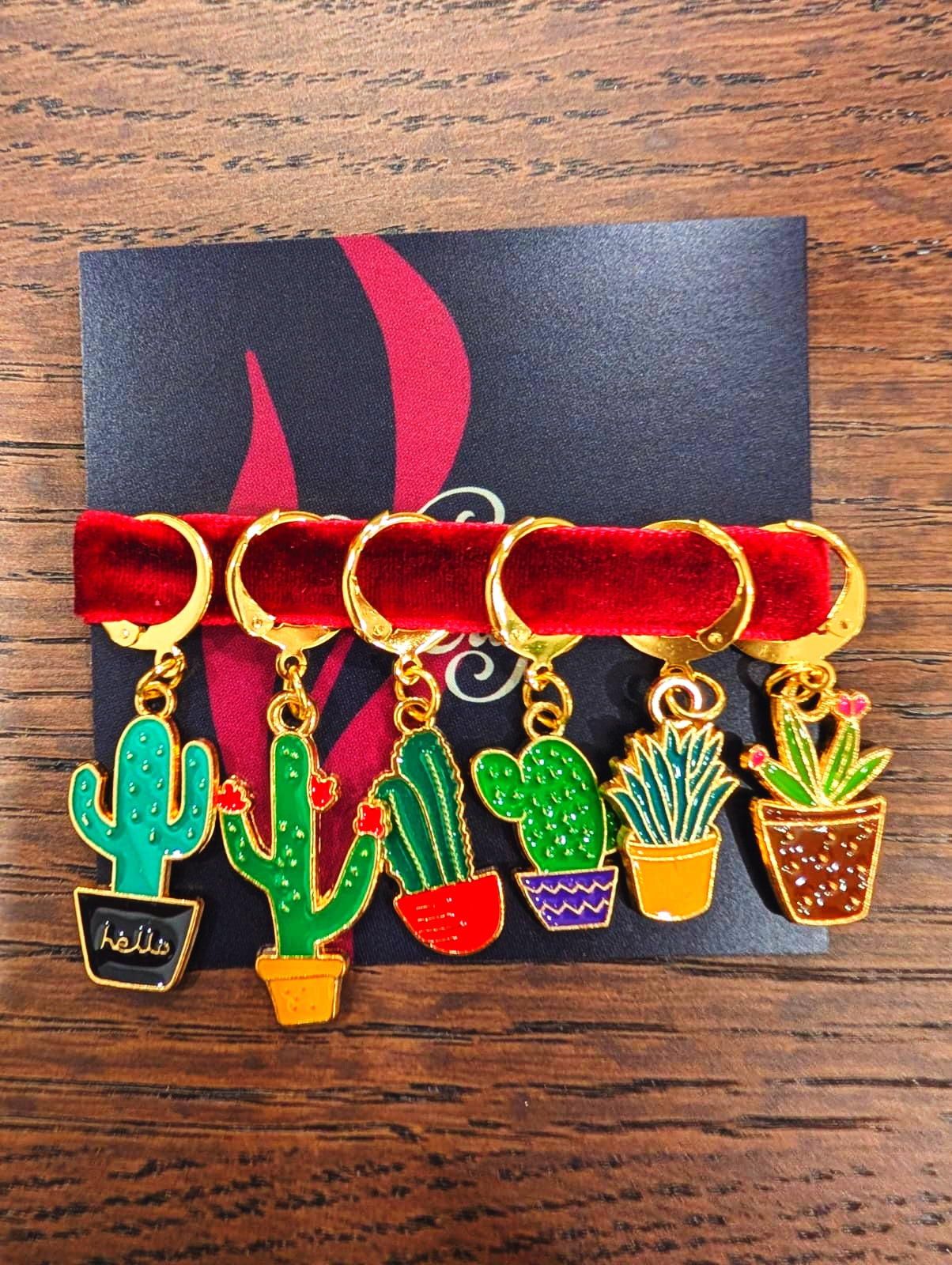 Enamel Stitch Markers