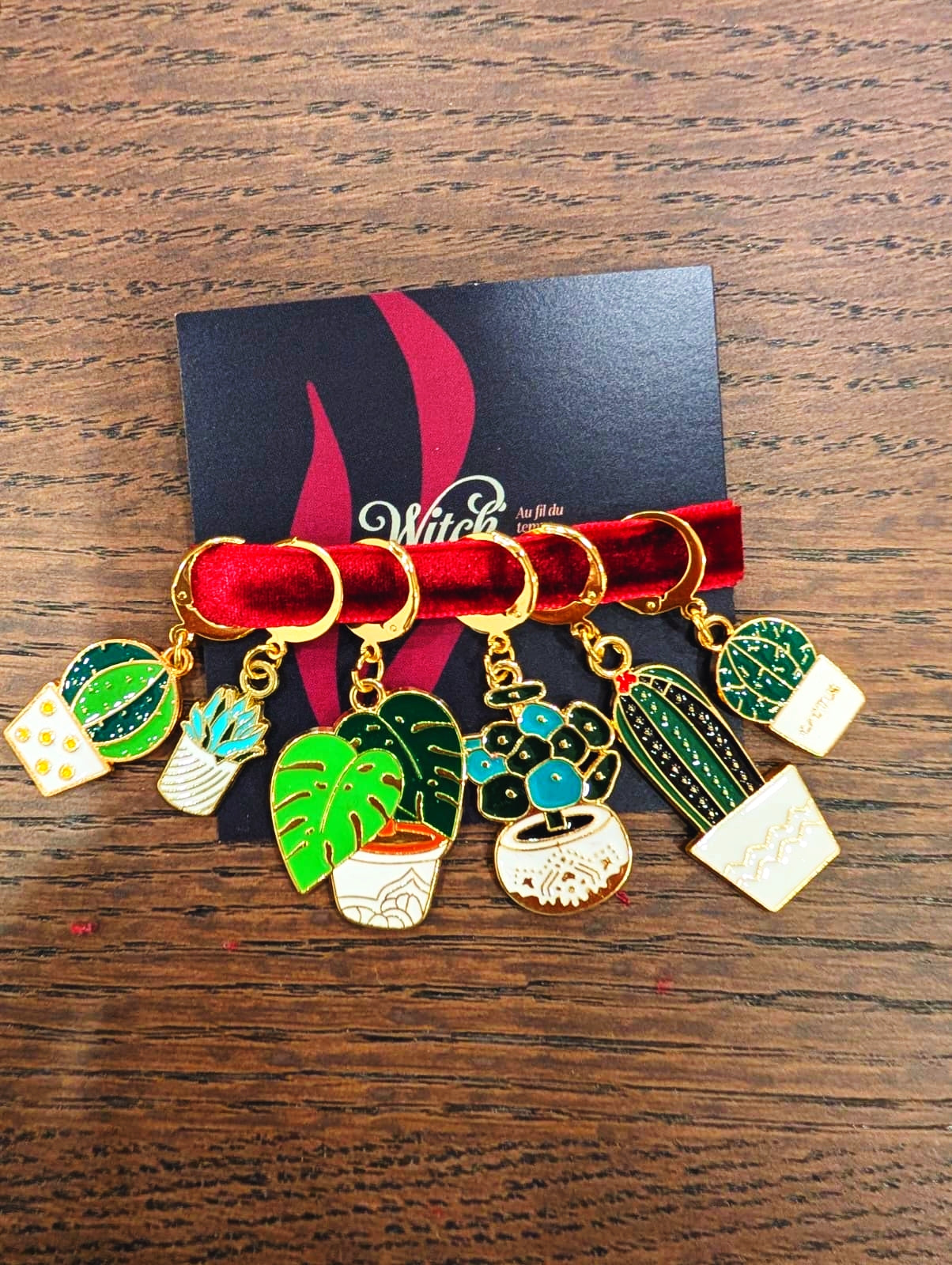 Enamel Stitch Markers