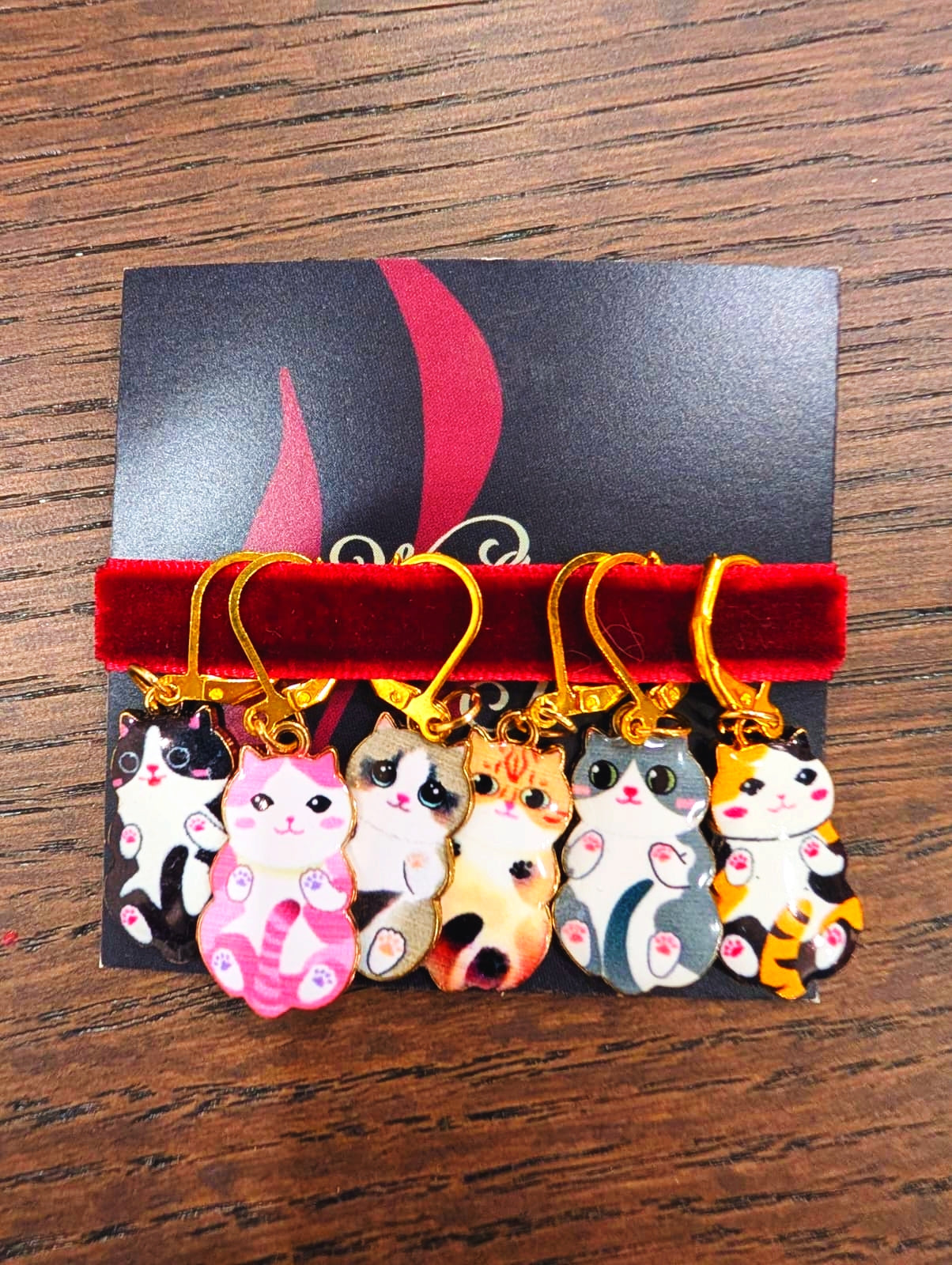 Enamel Stitch Markers