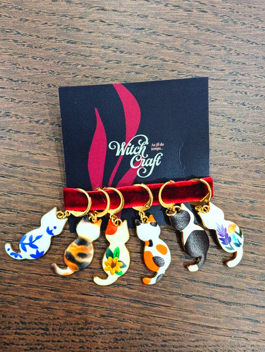 Enamel Stitch Markers