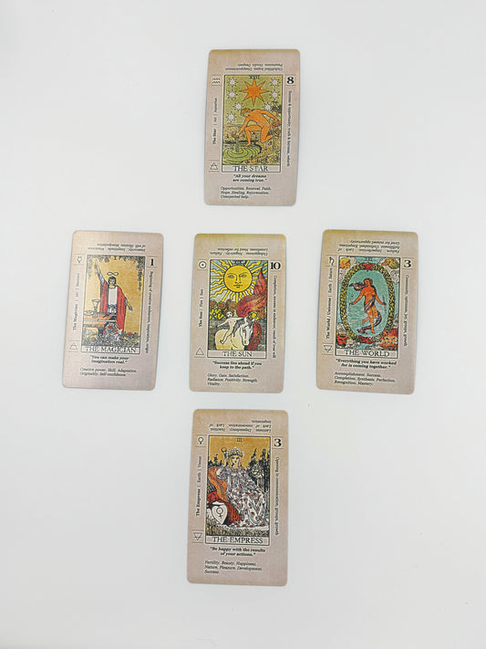 Beginner's Tarot Card Set with Keywords