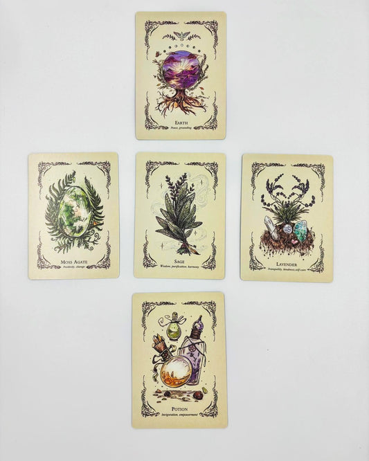 The Green Witch's oracle deck