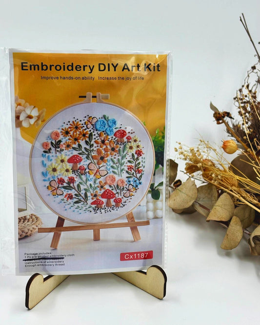 Embroidery Kit - Garden Series