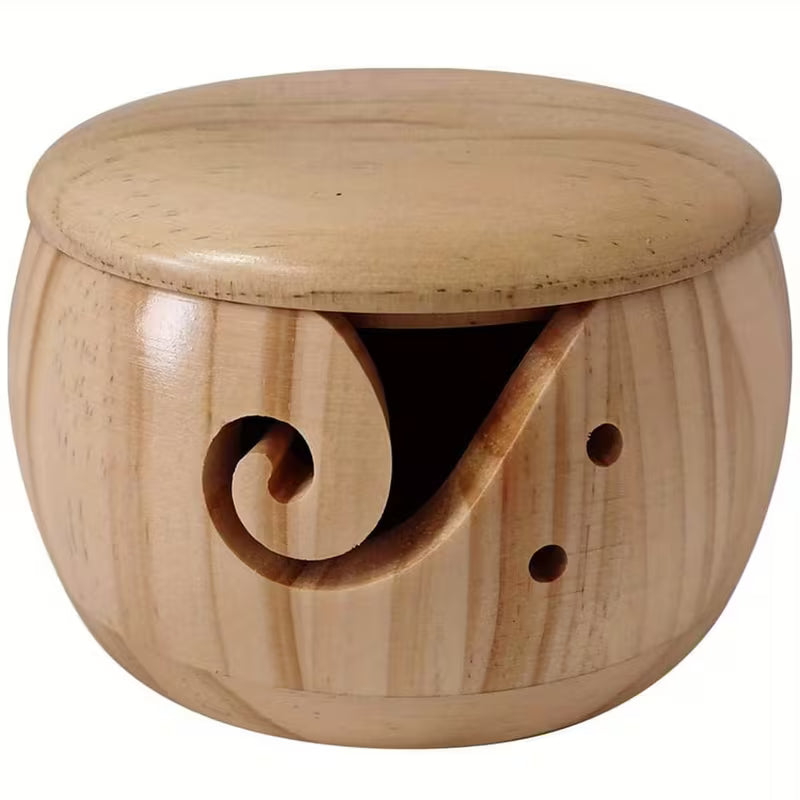 Wooden Yarn Bowl