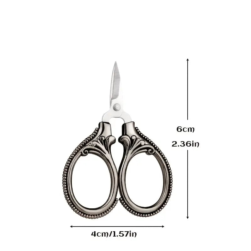 Mini floral embroidery scissors - cuteness overload