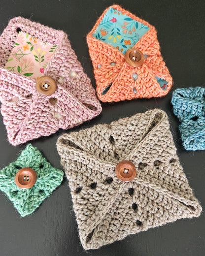 Trésors Faits Main : Atelier Pochette en Granny Square avec Julie ACCROchet