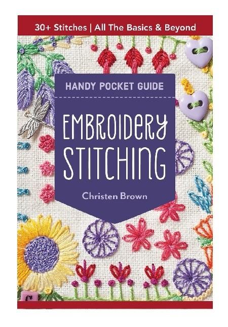 Embroidery Stitching Handy Pocket Book Guide