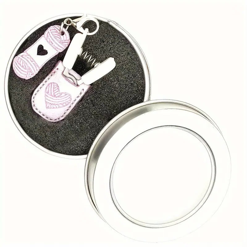 Mini Scissors Set with Protective Case and Storage