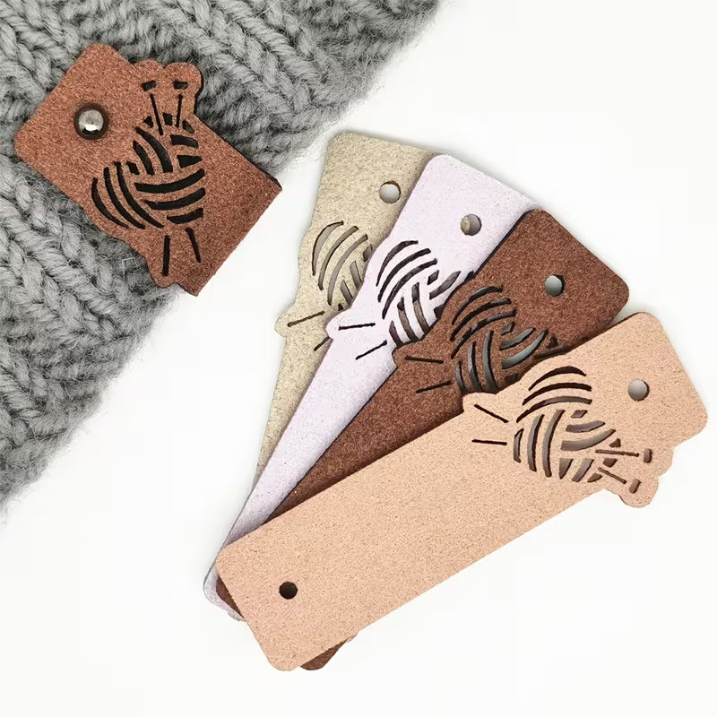 Leather Tag for Handmade Itens