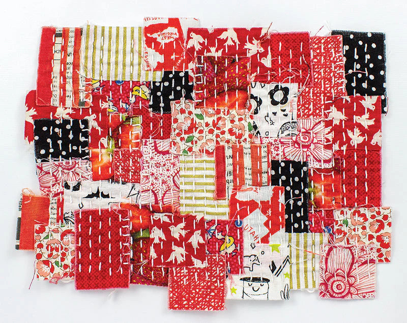 Patchwork Sashiko: Transform Your Scraps — 14 Slow-Stitched Projects