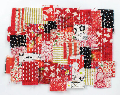 Patchwork Sashiko: Transform Your Scraps — 14 Slow-Stitched Projects