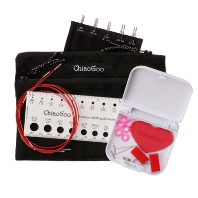 Chiao Goo - TWIST Red Lace Mini Set 5"/13cm