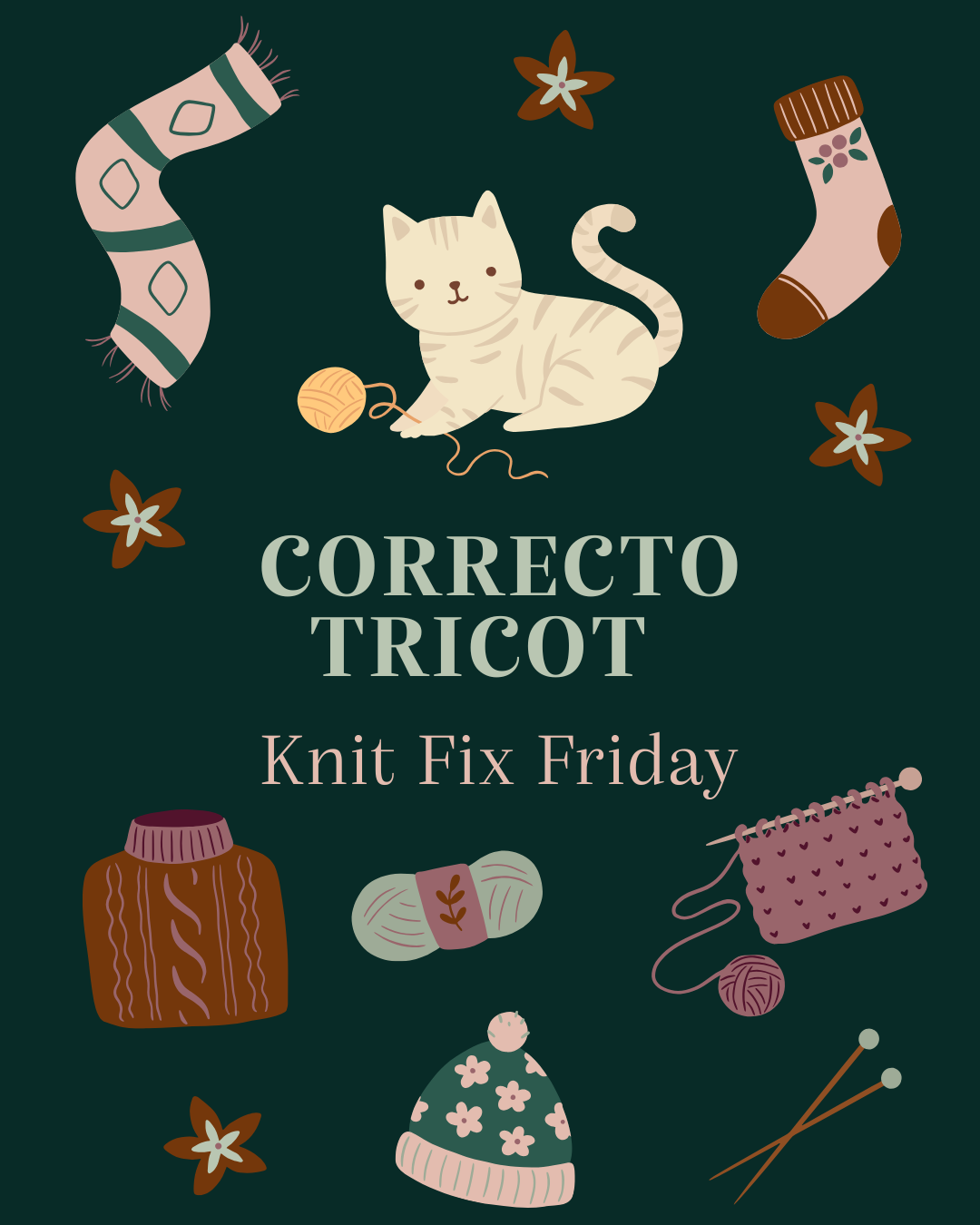 CORRECTO TRICOT - Knit Fix Friday