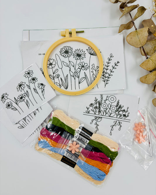 Peel n' Stick Embroidery Kit