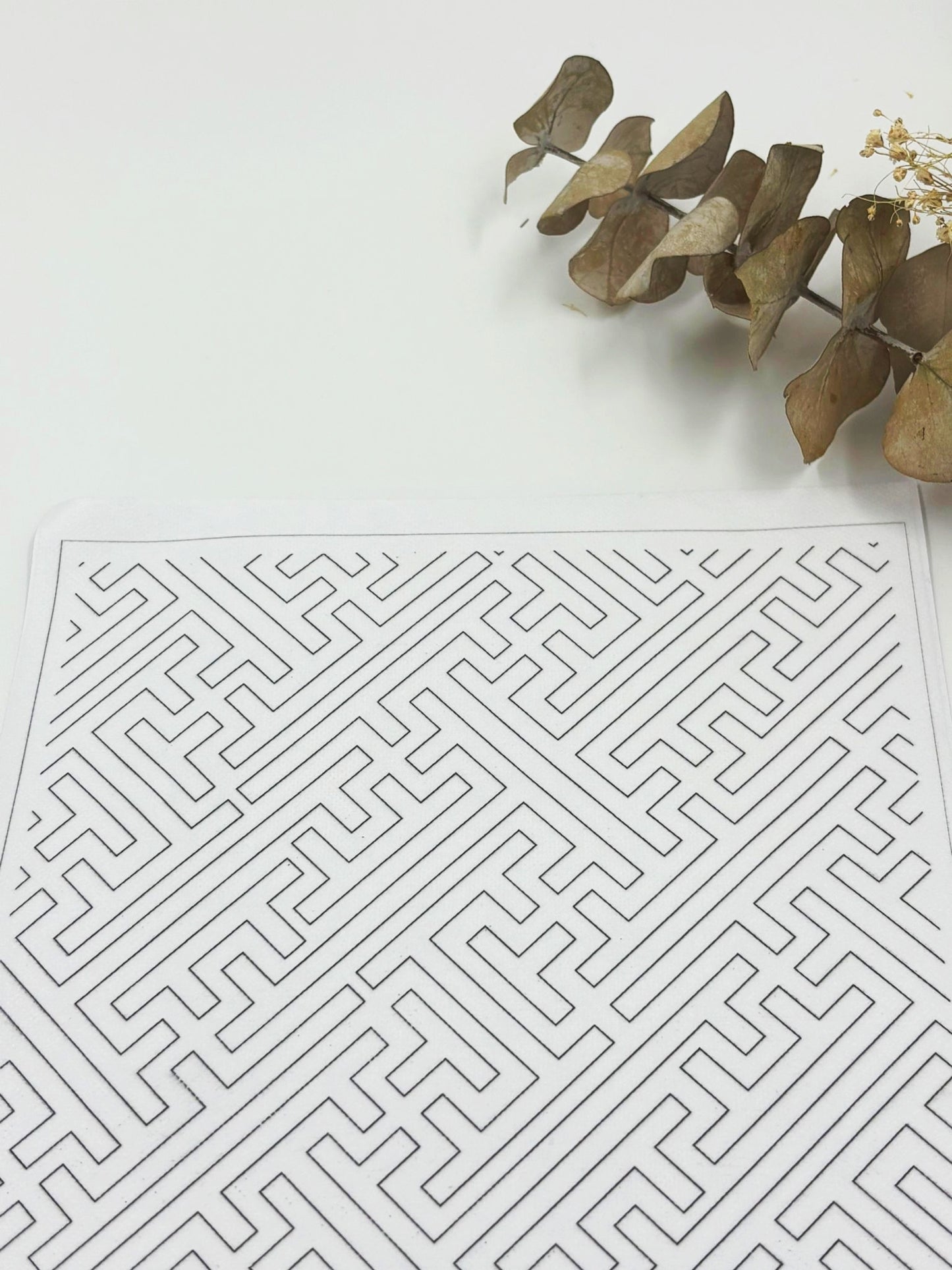 Sashiko Peel And Stick Sheets - Ready-to-Use Traditional Patterns
