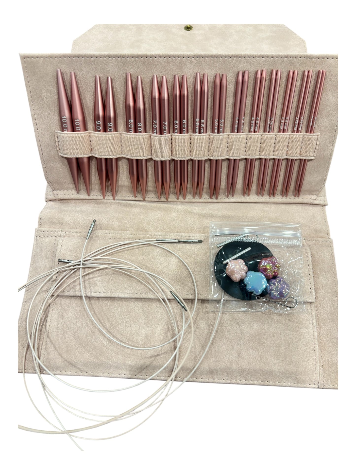 Interchangeable Knitting Needle Kit - 5" (Deluxe Set)