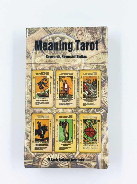 Beginner's Tarot Card Set with Keywords