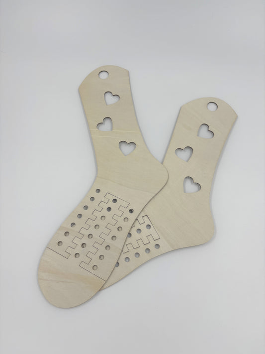 Adjustable sock blocker