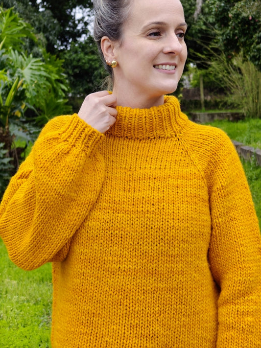 Mon Pull, My Rules — Top Down Sweater with Raglan Sleeves