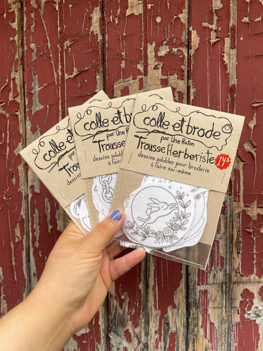 Colle et Brode Kits by Une Raton