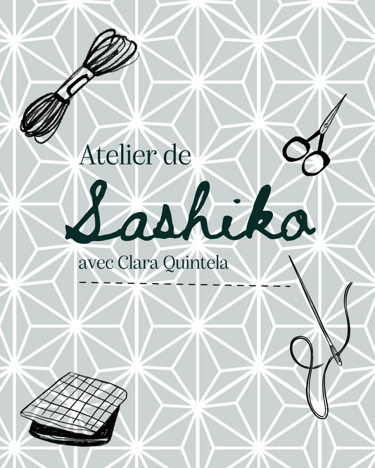 Atelier de sashiko (niveau débutant)