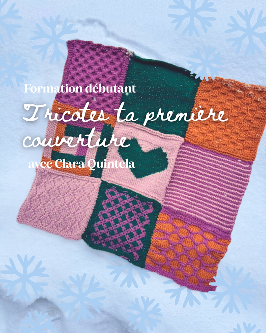 Tricoter avec Intention : Ma Première Couverture