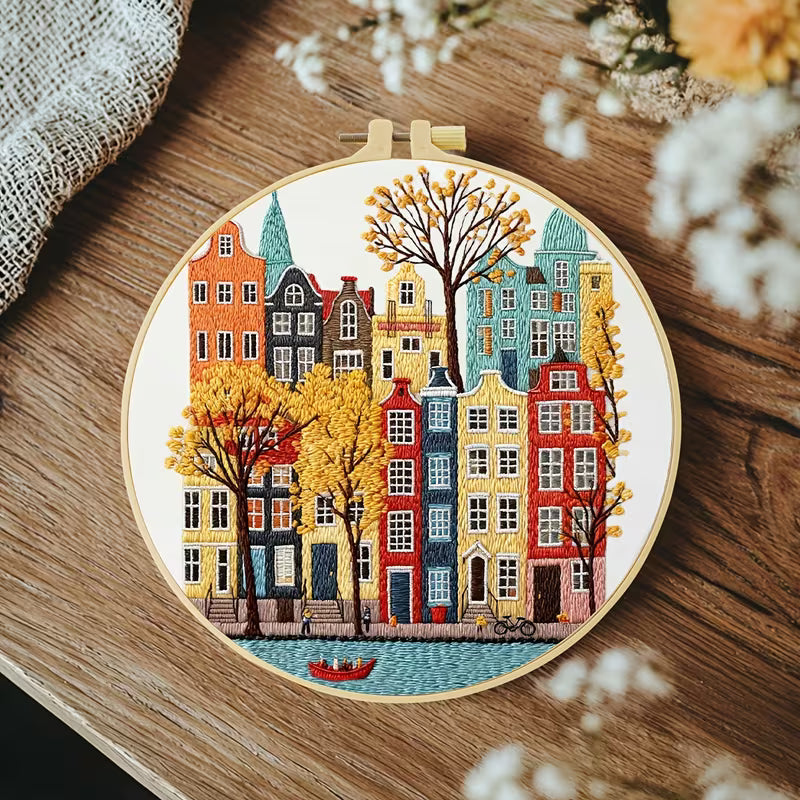 Embroidery Kit - City
