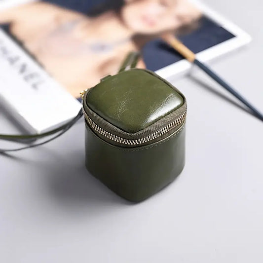 Zippered Accessory Pouch Cube