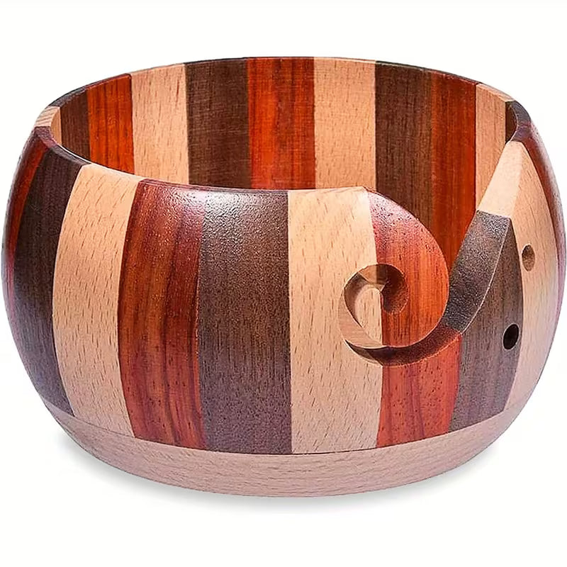 Wooden Yarn Bowl