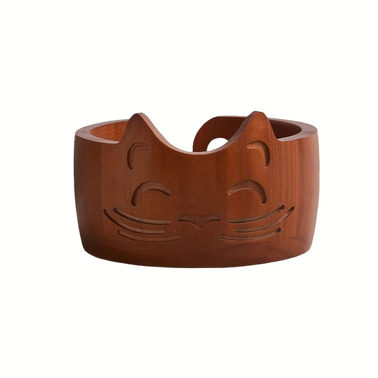 Wooden Yarn Bowl