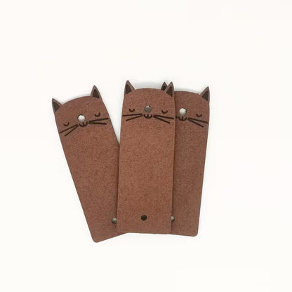 Leather Tag for Handmade Itens