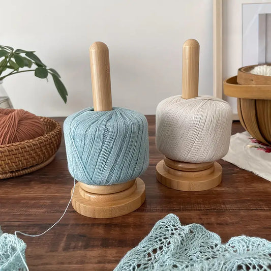 Wooden Yarn Holder