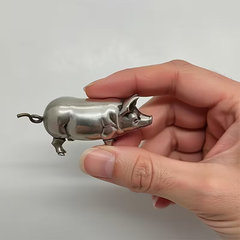 Antique Style Pig Tape Measure
