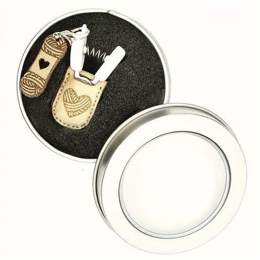 Mini Scissors Set with Protective Case and Storage