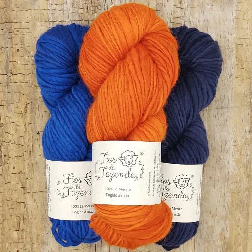 Fios da Fazenda Merino Chunky