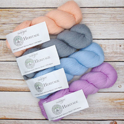 Cascade Sock Heritage - SOLID
