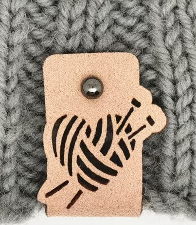 Leather Tag for Handmade Itens